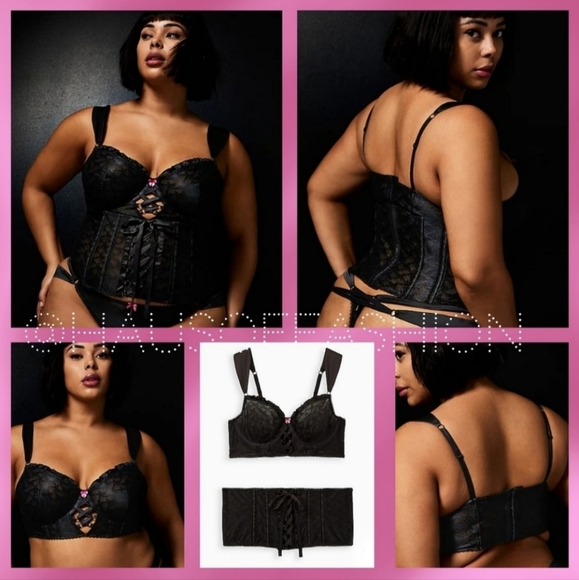 TORRID BETSEY JOHNSON Limited Edition Bralette +Waist Cincher! NWT! - Picture 2 of 8